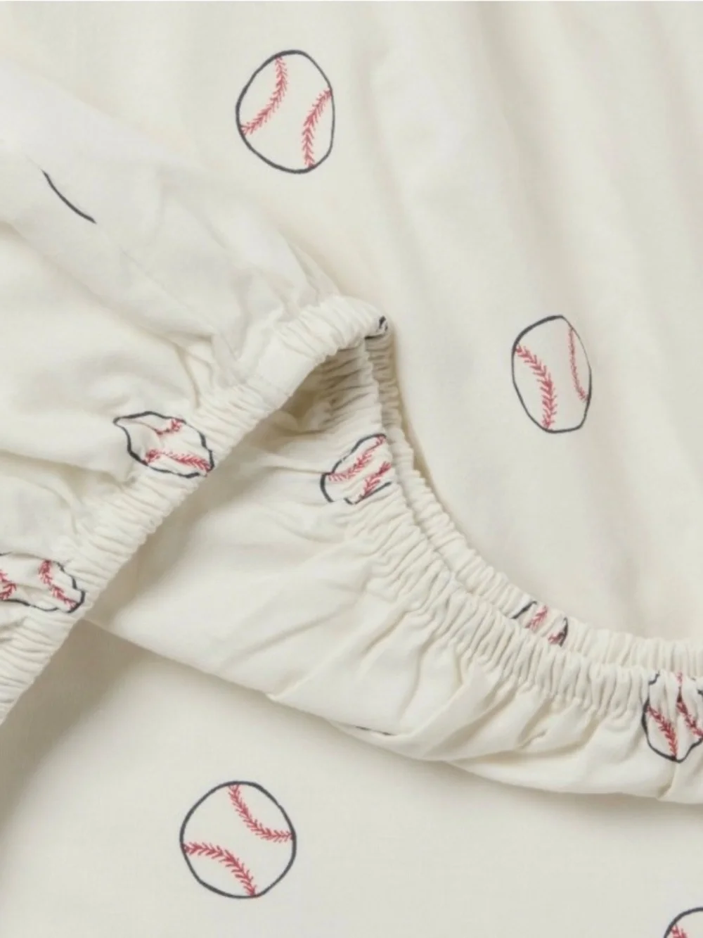 FULL Baseball Kids' Cotton Sheet Set - Pillowfort